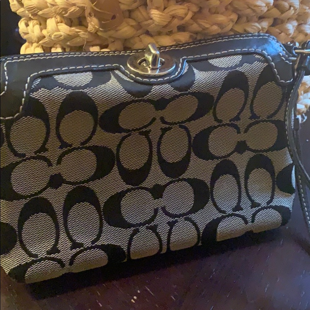 Authentic Coach wristlet